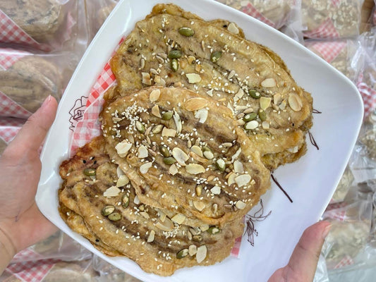 តំណាប់ចេកហាល រសជាតិធញ្ញជាតិគ្រប់មុខ 300g/Box