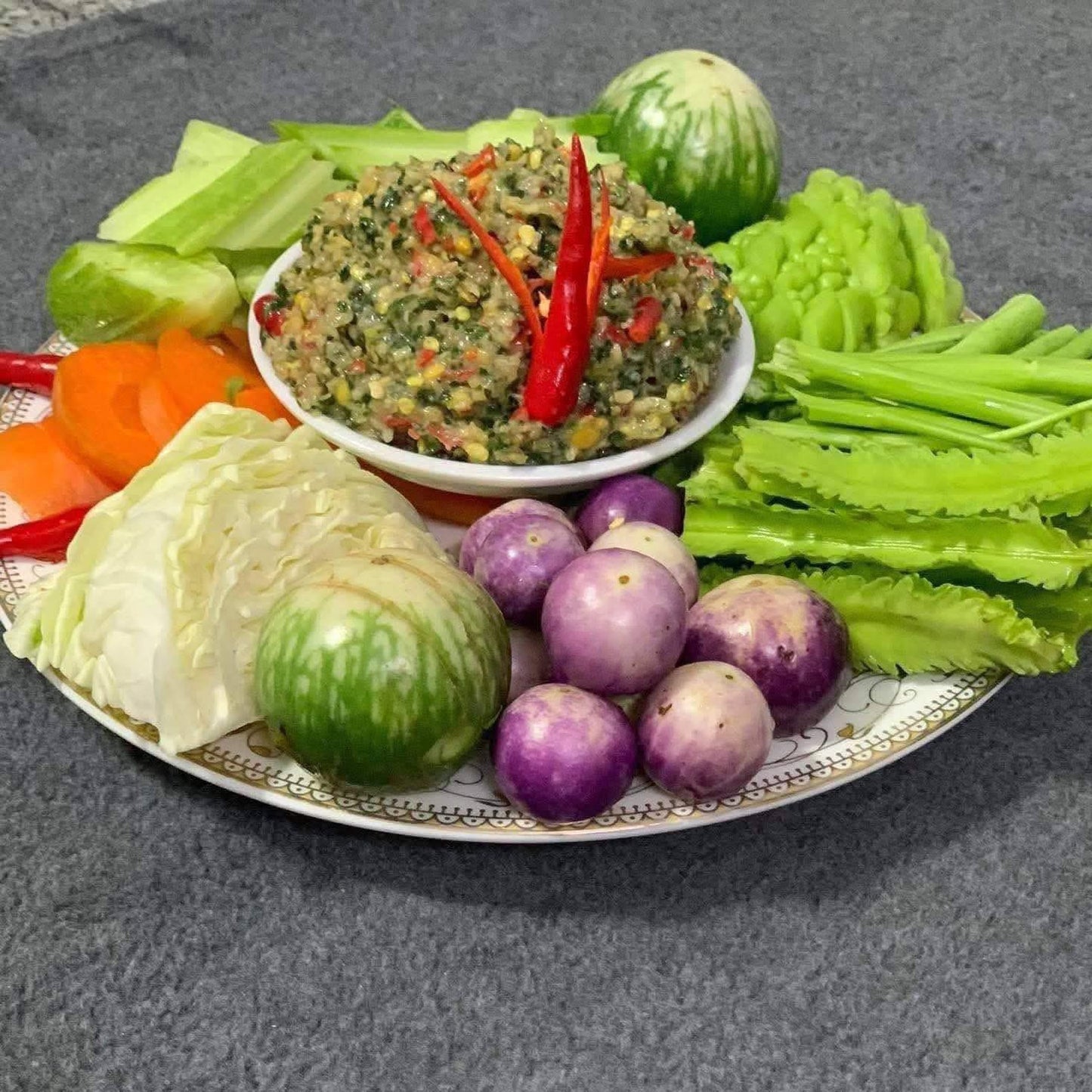 ក្រសាំងសាច់សុទ្ធ 500g/jar