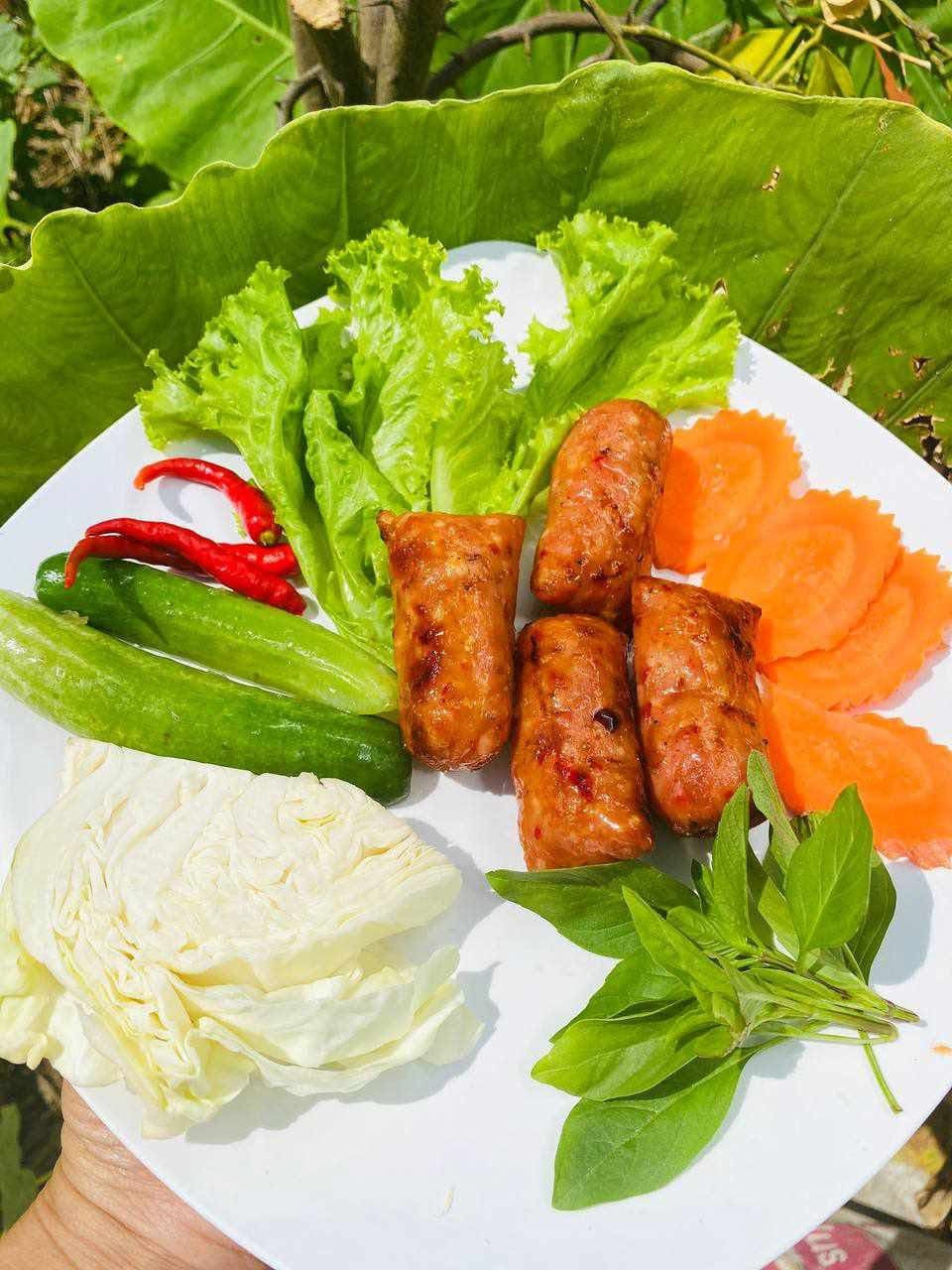 ណែមសាច់ជ្រូកអាំង (raw) 1kg/bag