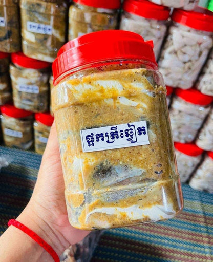 ផ្អកត្រីឆ្វៀល 1kg/jar