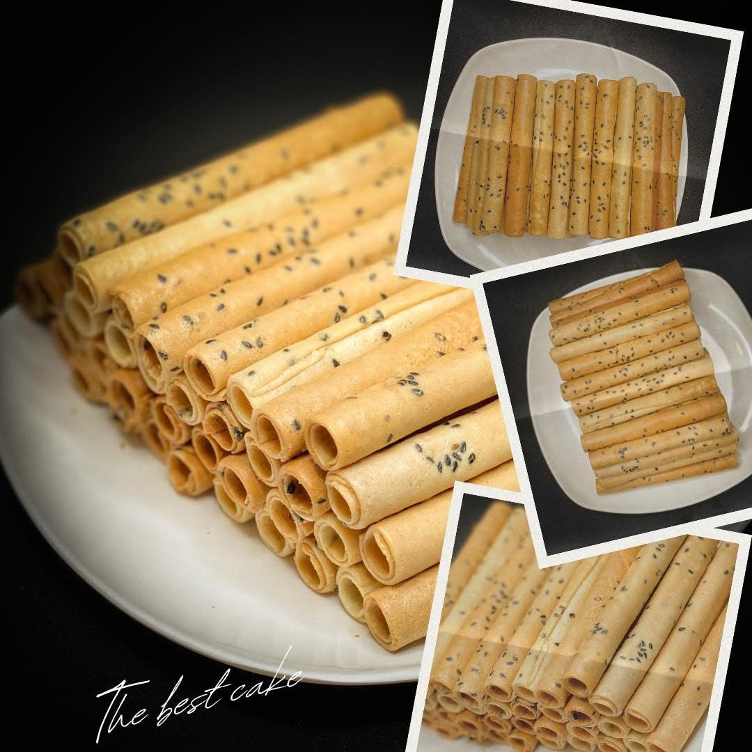 នំបំពង់អ្នកកំពត ស្រួយឆ្ងាញ់ឈ្ងុយដូង 500g/each