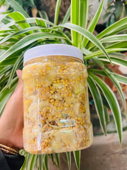 ក្រសាំងសាច់សុទ្ធ 500g/jar